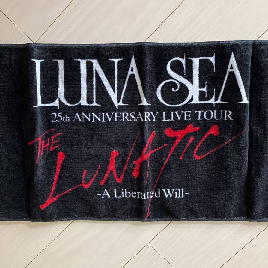 LUNA SEA ツアーグッズ マフラータオル Amazon.co.jp: LUNA SEA ルナシー 25周年ライブタオル ツアー